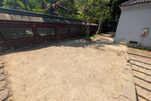 紀州東照宮　石垣修理工事