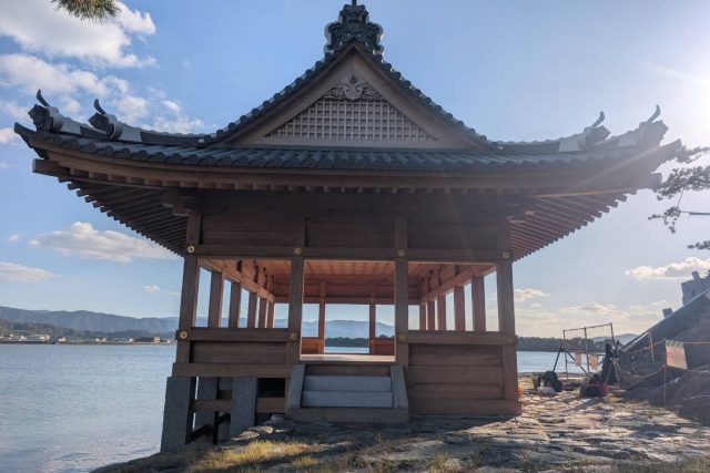 観海閣　復元工事｜福地建築｜和歌山の宮大工・文化財修理の専門家